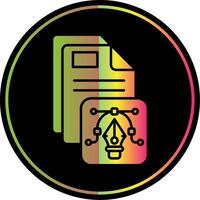 Vector Glyph Due Color Icon