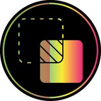 Unite Glyph Due Color Icon vector