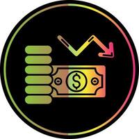 Salery Glyph Due Color Icon vector