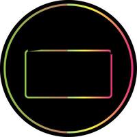 Tugrik Line Gradient Due Color Icon vector