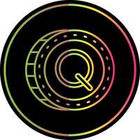 Quetzal Line Gradient Due Color Icon vector