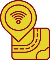 Wifi Vintage Icon vector