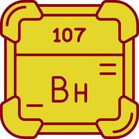 Bohrium Vintage Icon vector