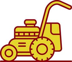 Mower Vintage Icon vector