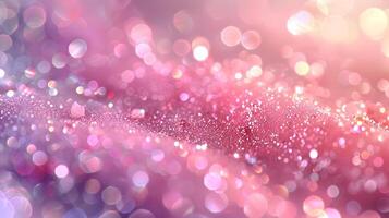 AI generated Close up light pink abstract background with glitter. High-resolution. AI Generative photo