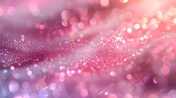 AI generated Light pink glitter abstract background. High quality. AI Generative photo