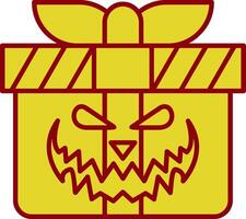 Gift Vintage Icon vector