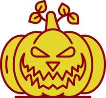 Pumpkin Vintage Icon vector