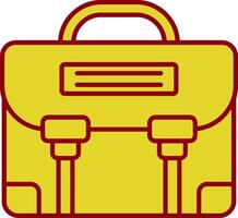 Briefcase Vintage Icon vector