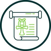 History Line Circle Icon vector