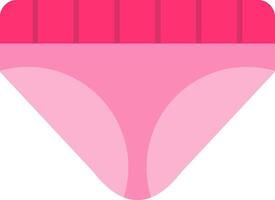 Underwear Flat Light Icon vector