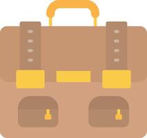 Bag Flat Light Icon vector