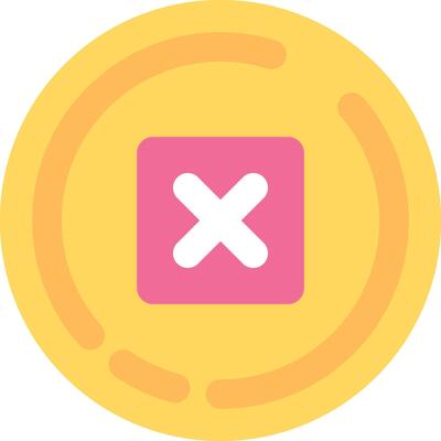 Delete Flat Light Icon