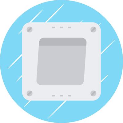 Swtich Flat Blue Circle Icon