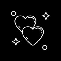 Love Line Inverted Icon vector