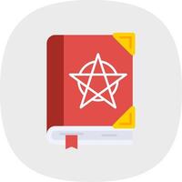 Tanakh Flat Curve Icon vector