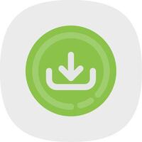Download Flat Curve Icon vector