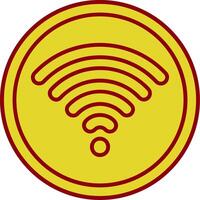 Wifi Vintage Icon vector