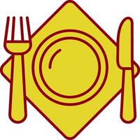 Cutlery Vintage Icon vector