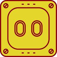 Socket Vintage Icon vector