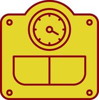 Weight Vintage Icon vector