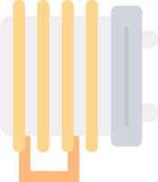 Heater Flat Light Icon vector