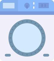 Laundry Flat Light Icon vector