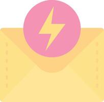 Shock Flat Light Icon vector