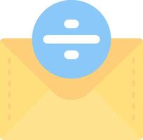 Divide Flat Light Icon vector