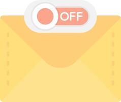 Off Flat Light Icon vector