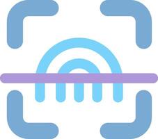 Scanner Flat Light Icon vector