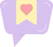 Favourite Flat Light Icon vector