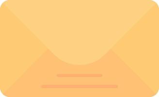 Envelope Flat Light Icon vector