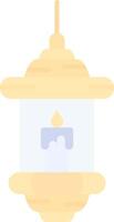 Candles Flat Light Icon vector