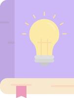 Knowledge Flat Light Icon vector