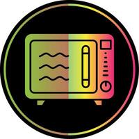 Oven Glyph Due Color Icon vector