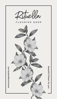 Floral Business Cards Template