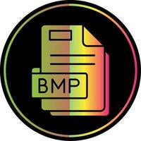 Bmp Glyph Due Color Icon vector