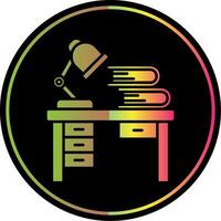 Workspace Glyph Due Color Icon vector