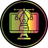 Vector Glyph Due Color Icon