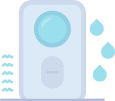 Humidifier Flat Light Icon vector