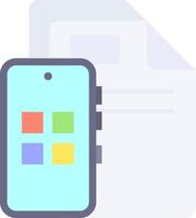 App Flat Light Icon vector