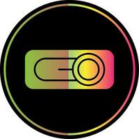 Switch Glyph Due Color Icon vector