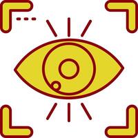 Eye Vintage Icon vector