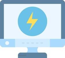 Energy Flat Light Icon vector