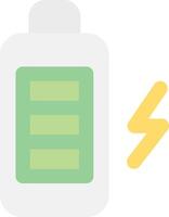 Battery Flat Light Icon vector