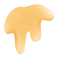 Yellow dripping honey png