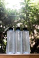 Plastic water bottle photo