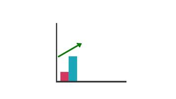 Business Growth Arrow animation video