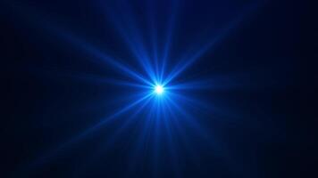 Optical effect of lens flare. Abstract background video